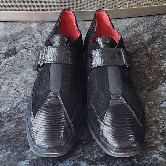 Amalfi By Rangoni Egadi Monk Strap Moccasin Shoes Size 10 - Picture 12 of 16